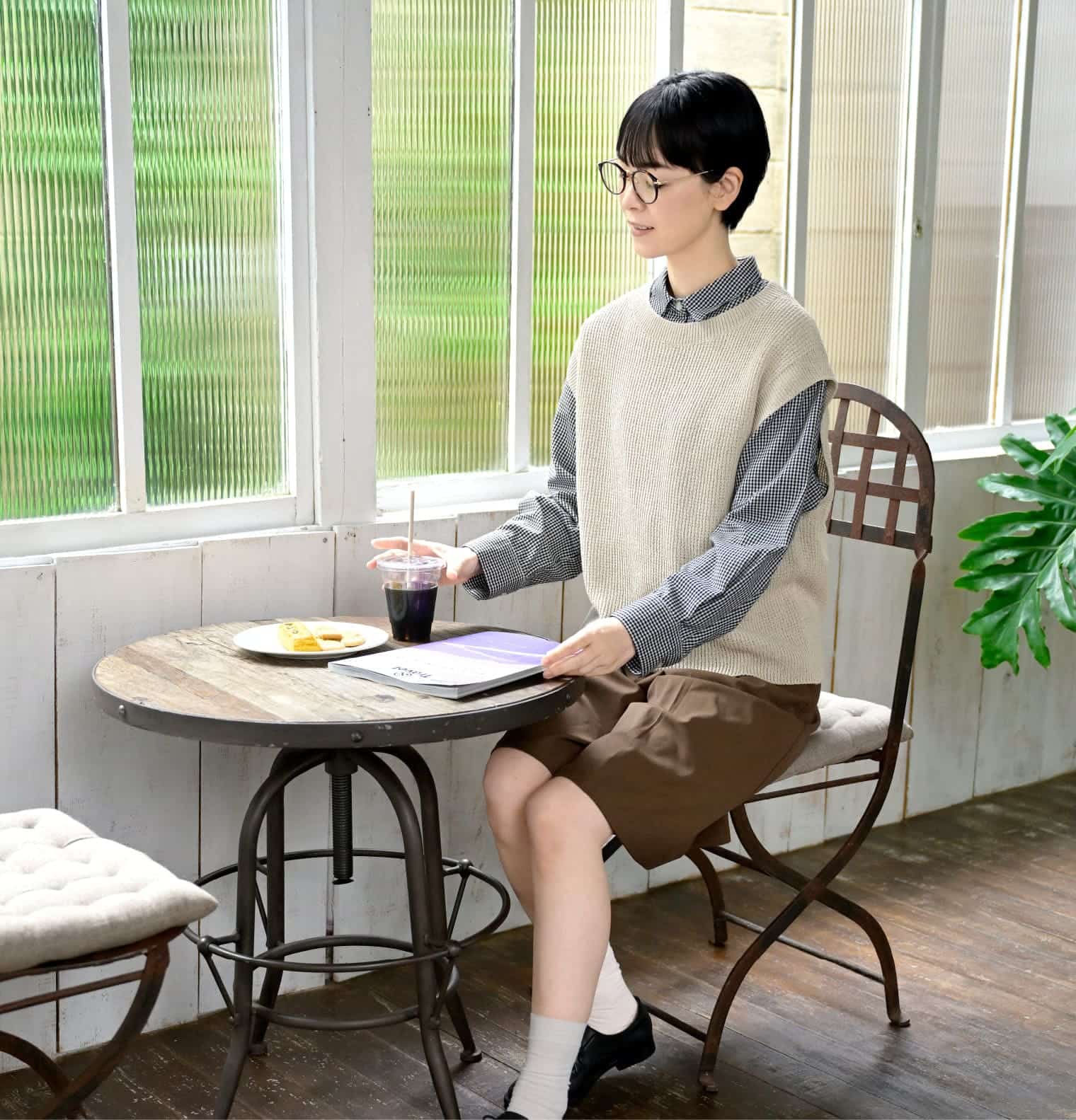 からだをつつむ / ゆったりベスト 洗える和紙