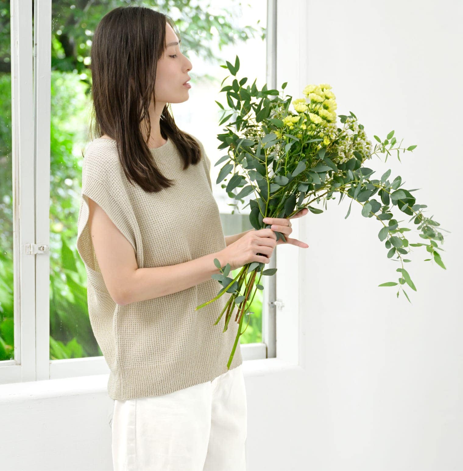 からだをつつむ / ゆったりベスト 洗える和紙