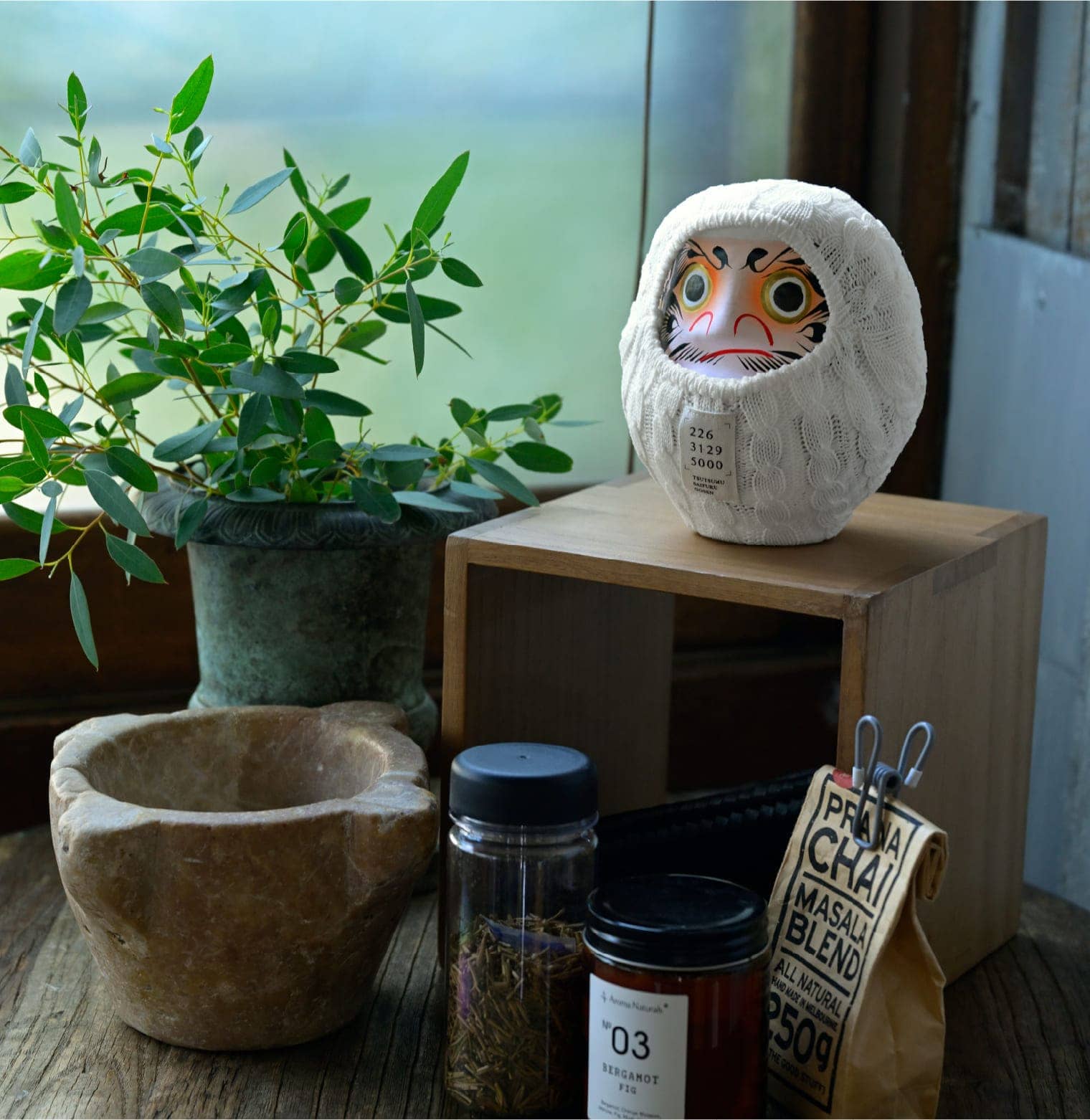 くらしをつつむ / だるまをつつむ だるまカバー着せかえ