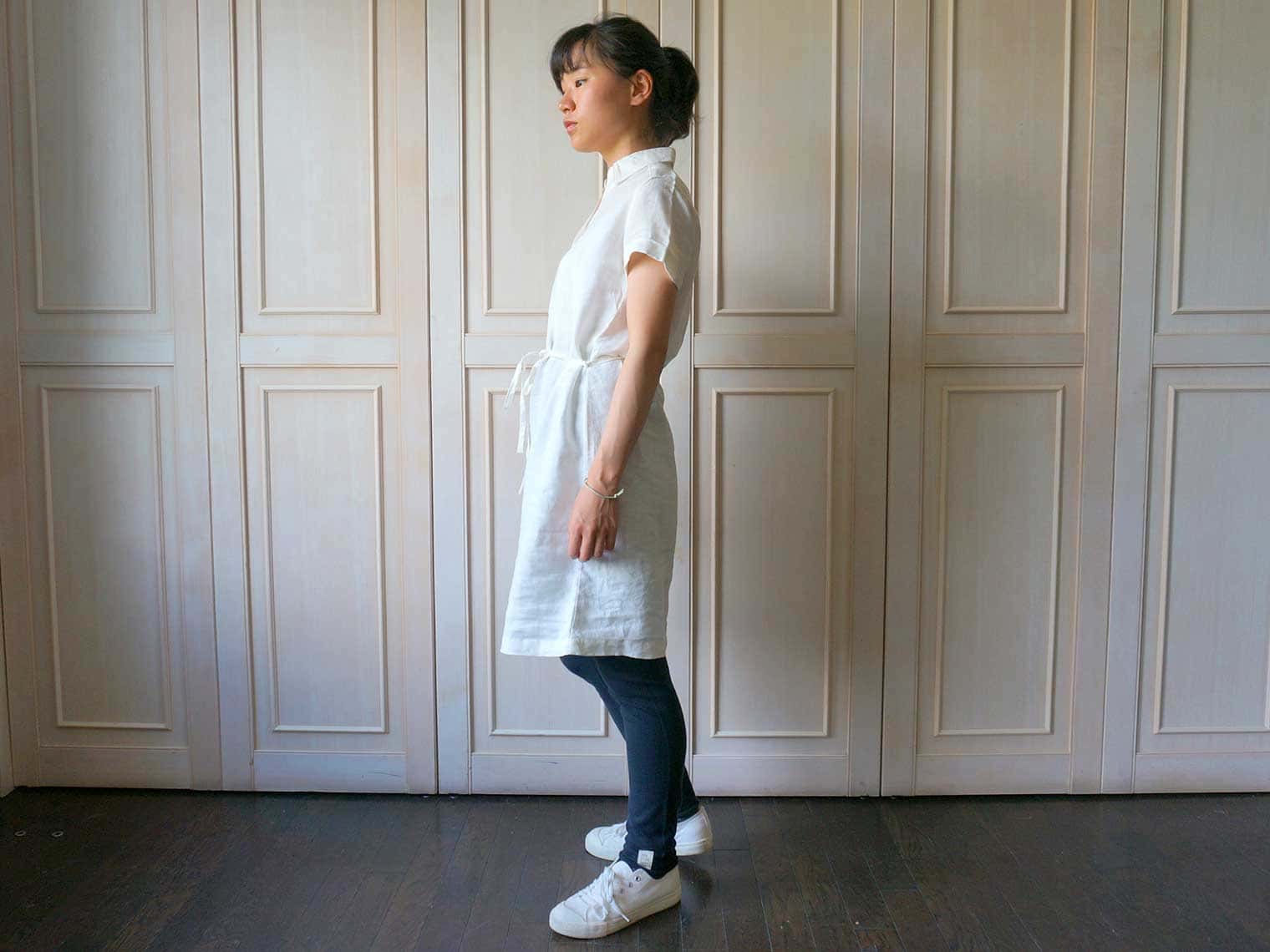 ニットパンツコットンレギンス