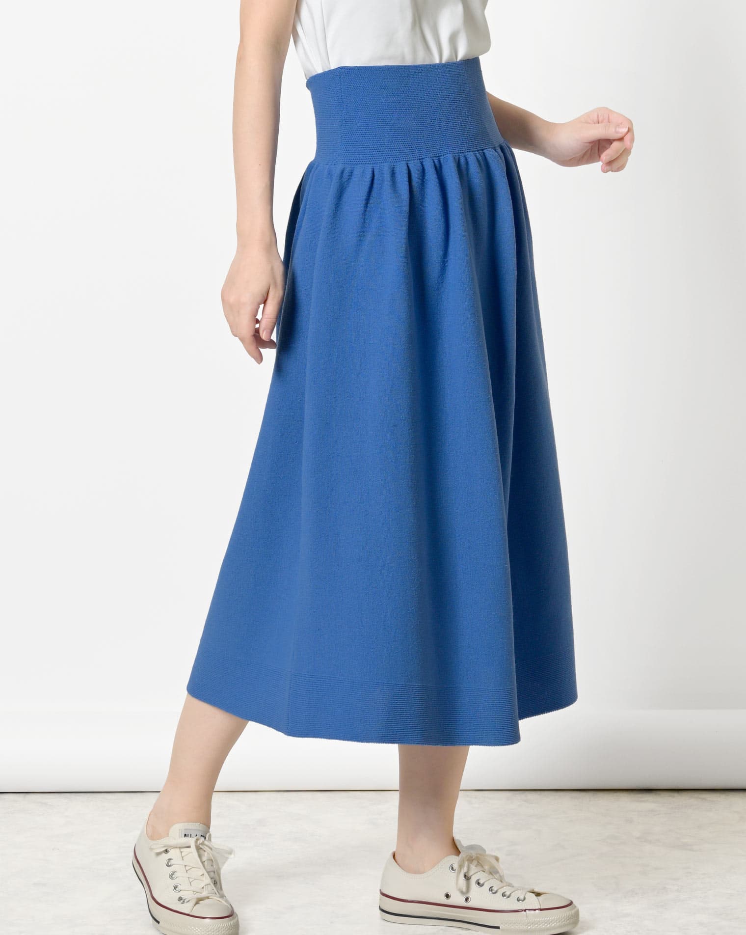 のびるニットロングスカート 麻 | 公式 SAIFUKU サイフク 五泉ニット