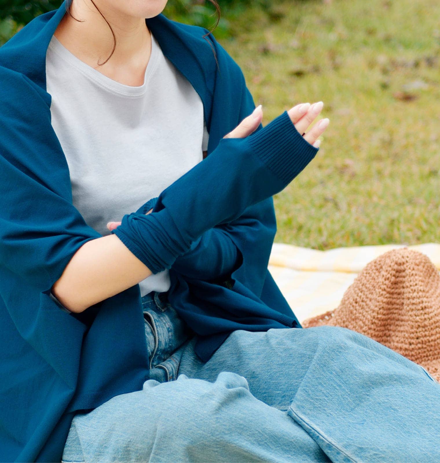 てをつつむ / アームカバー UVカットストレッチ