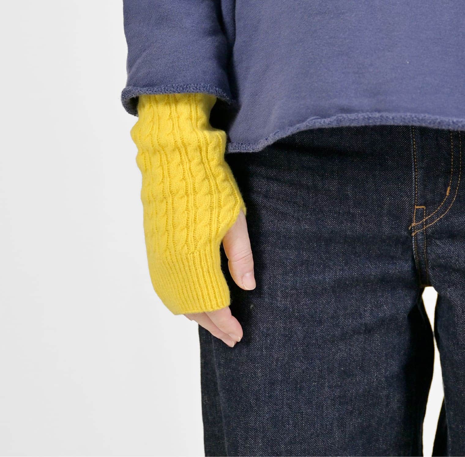 てをつつむ / フィットするアームウォーマー ケーブル