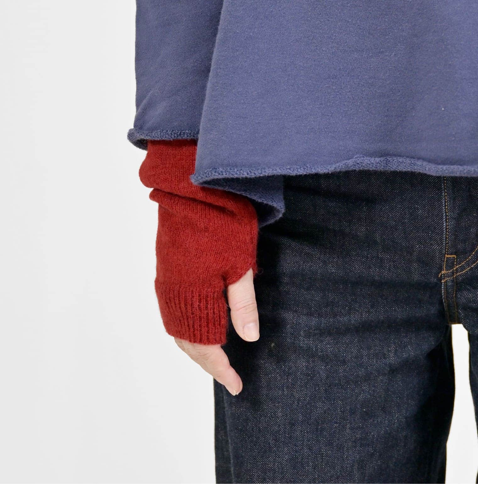 てをつつむ / アームウォーマー なめらかアルパカ