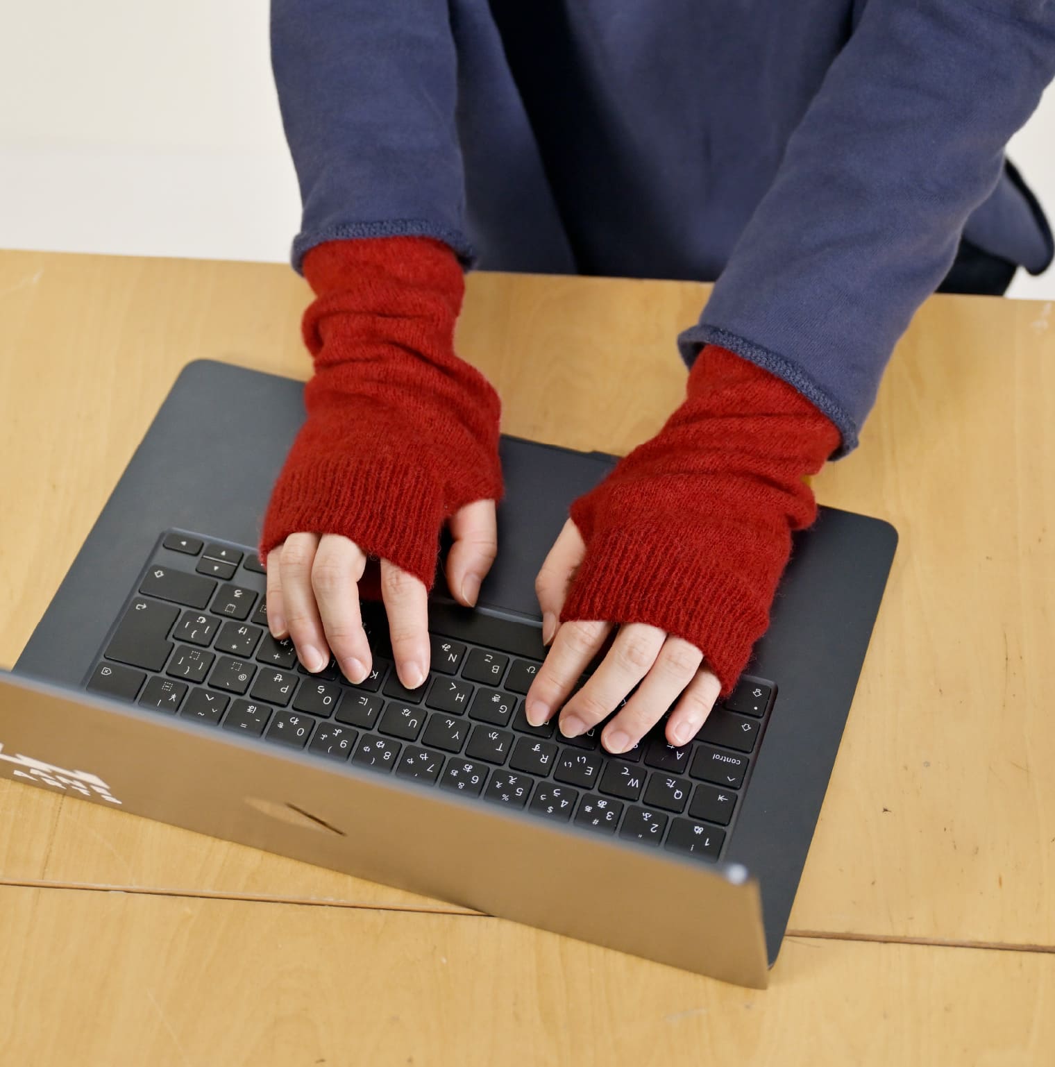 てをつつむ / アームウォーマー なめらかアルパカ