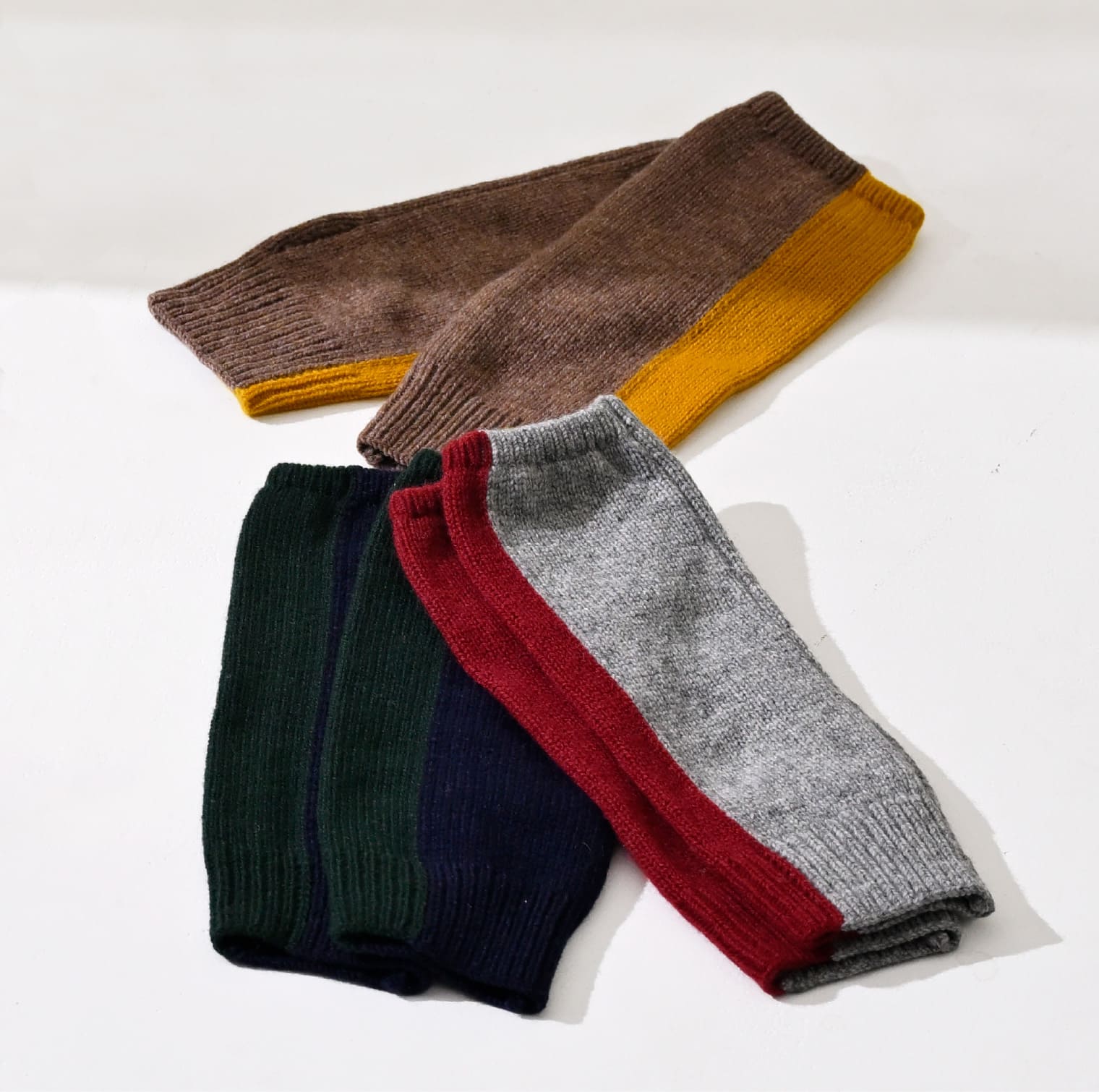 kote アームウォーマー / ツートンカラー 天竺